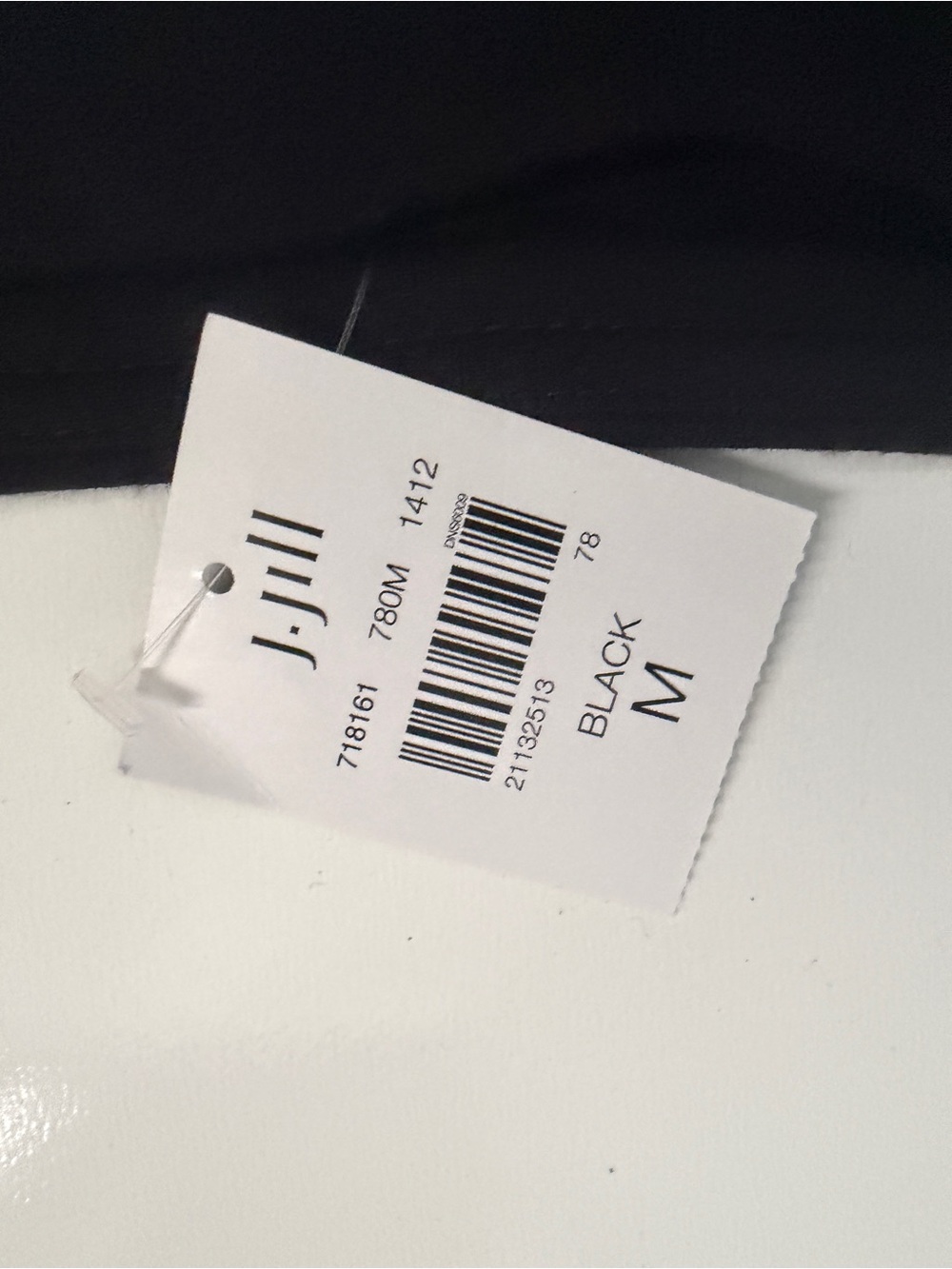 J.Jill Wearever Collection Smooth-Fit Slim Leg Black Pants Size M NWT - Picture 8 of 12